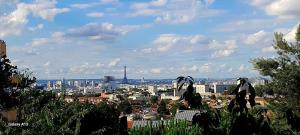 Appartements Elegant apt avec vue Tour Eiffel & parking prive : photos des chambres
