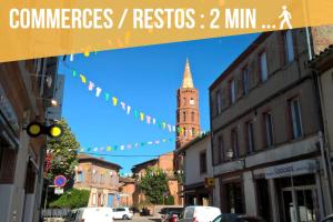 Villas Maison Climatisee Coeur Historique Blagnac : photos des chambres