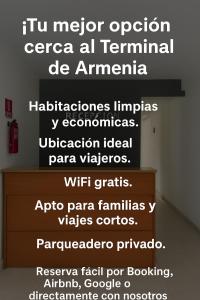 Hotel El Progreso - Económico, Central y Familiar en Armenia