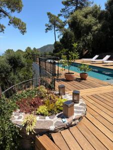 Villa Ormarine, vue exceptionnelle sur la baie de Cannes et le Mercantour