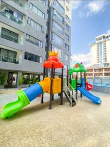 Beautiful executive two bedroom apartment with fully equipped gym ample parking space swimming pool children playing ground and amazing scenic views