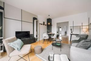 Appartements Neel - 3 chambres et balcon a Neuilly-Sur-Seine : photos des chambres