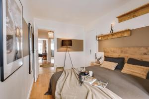 Appartements Orhy - 2 chambres et terrasse a Porte Dauphine : photos des chambres