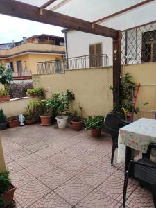 loft indipendente con giardino a Roma Tor vergata