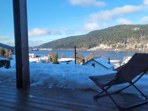 Appartement cosy - grande terrasse pleine vue lac