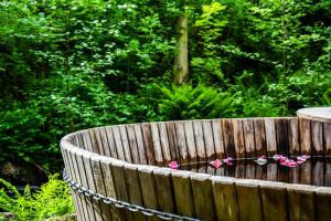 Glamping med Badtunna