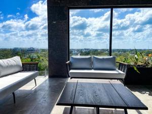 Menesse Tulum - Bright Studio PH Downtown with Private Pool and Terrace