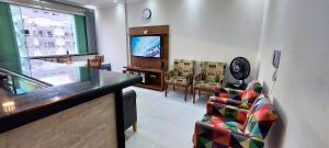 Book Santos Universo Palace 604 - Vista mar com 2 Suítes