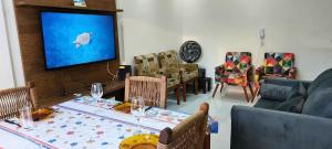 Book Santos Universo Palace 604 - Vista mar com 2 Suítes