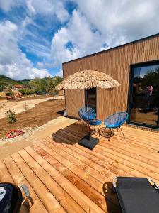 Maisons de vacances L etoile au coeur de la nature : photos des chambres
