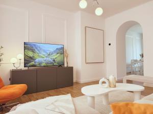 Velký luxusní apartmán se dvěma ložnicemi v centru Pardubic - WiFi, Netflix