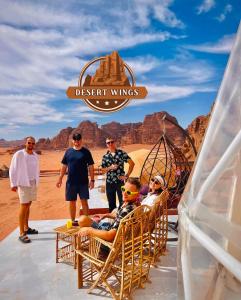 RUM WINGS BUBBLES lUXURY CAMP