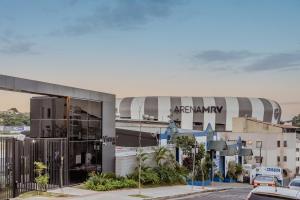 Apto Completo BH ARENA MRV EXPOMINAS PUC Ar Condicionado - Estacionamento Gratuito Condomínio com Portaria 24 horas