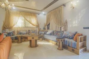 Villa B with a private pool