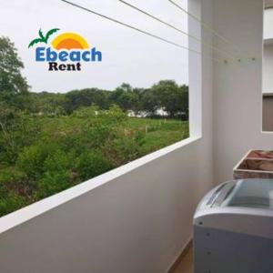 Ebeach Apartamento con aire, cocina y TV, a pasos de la playa