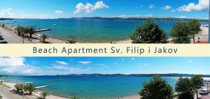 Apartment ANTONELA just 10 m from the Beach & Stunning Sea View & Free Private Parking