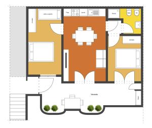 Haus mit 2 Schlafzimmern