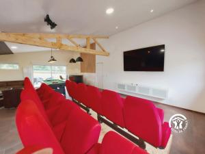 Maisons de vacances Un instant a Saulges, jusqu-a 12 personnes : photos des chambres
