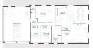 Maisons de vacances Un instant a Saulges, jusqu-a 12 personnes : photos des chambres