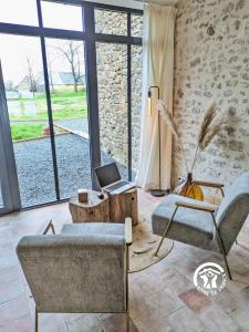 Maisons de vacances Gite Les Haies de Tresmes, jusqu-a 6 personnes : photos des chambres