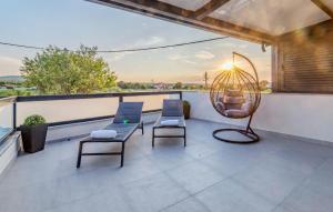 Beautiful Home In Pridraga With Private Swimming Pool, Can Be Inside Or Outside 