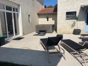 Maisons de vacances Les Croises&Spa : photos des chambres