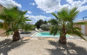 Maisons de vacances Awesome Home In Saint-Michel-D-euzet : photos des chambres