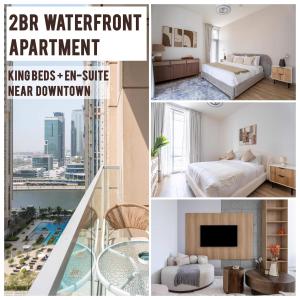 Luxury 2BR with Canal & Pool View Nr Downtown - 4hvězdičkové hotely ve městě Dubaj