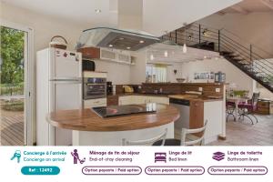 Maison familiale et colorée avec jardin pour 6