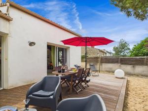 Maisons de vacances Maison familiale et coloree avec jardin pour 6 : photos des chambres