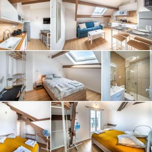 Appartements CHRISST REDEMPTEUR - Self Checkin Automatique - Netflix - 15 min Giverny : photos des chambres