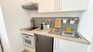 Appartements Proche Palais Des Festivals, T2 avec Mezzanine - Palmazur Vacances : photos des chambres