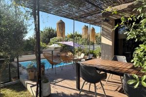 Maisons de vacances Villa Caladou - private swimming pool : photos des chambres