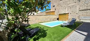 Maisons de vacances Les Gites de Monte Blanco Le Pressoir - 3 ch avec piscine : photos des chambres