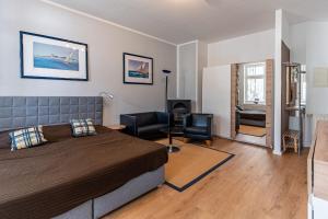 Ferienwohnung 3 Villa Eden mit Strandkorb