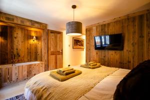 Chalets NEW Luxury Chalet Sapins - PRIVATE POOL- Mountains VIEW - Family & Comfort - SPECIAL LAUNCH OFFER : photos des chambres
