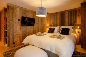Chalets NEW Luxury Chalet Sapins - PRIVATE POOL- Mountains VIEW - Family & Comfort - SPECIAL LAUNCH OFFER : photos des chambres