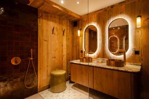 Chalets NEW Luxury Chalet Sapins - PRIVATE POOL- Mountains VIEW - Family & Comfort - SPECIAL LAUNCH OFFER : photos des chambres