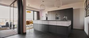 Penthouse Speicher 60 in Emden, zentrale Lage am Delft & Sauna