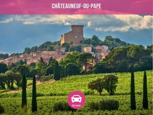 Villas Escapade provencale - Cocon climatise avec jacuzzi privatif - Piscine et jardin partages - Proche Avignon et vignobles - Parking prive - Au calme : photos des chambres