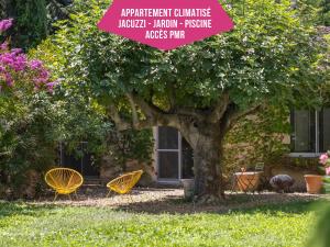 Escapade provençale - Idéal Séjour oenologie - Long séjour pro - 15min Avignon et Château-neuf-du-Pape - Parking privé gratuit