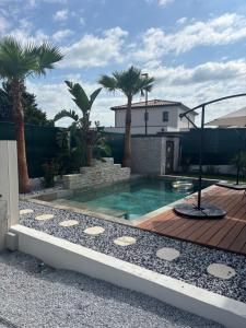 Villas Magnifique maison avec picine : photos des chambres