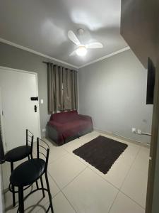 Apto 50m da praia Gonzaguinha São Vicente Edifício Estrela do Mar