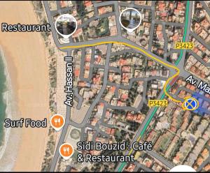 Centre Sidi Bouzid pour famille personnes sérieuses Apparemment luxueuse vu Exceptionnelle proche de la plage