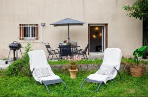 Maisons de vacances Maison Cosy Paisible avec Jardin : photos des chambres