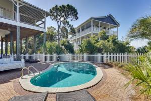 Walk to Ocean Beach House with Pool in Port St Joe!