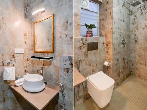Serene 1bhk Apartment in Siolim Pool DanCenter