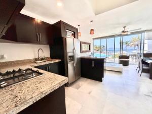 Departamento vacacional frente al mar