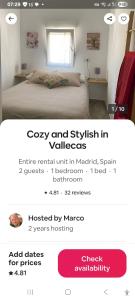 Cozy and Stylish in Vallecas