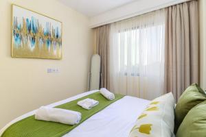elegant celestial two bedroom apartment with amazing breathtaking city views heated swimming pool fully equipped gym ample parking space and children playing ground